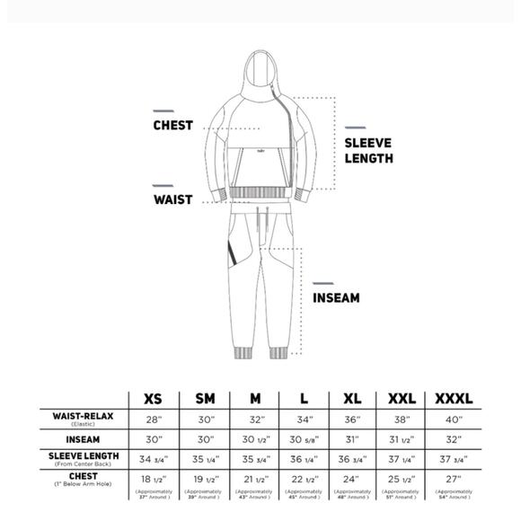 Tuxy One Piece Sweatsuit Jumpsuit L Men Gray Top Black Bottom Hooded Zip Fly NEW - Picture 7 of 13